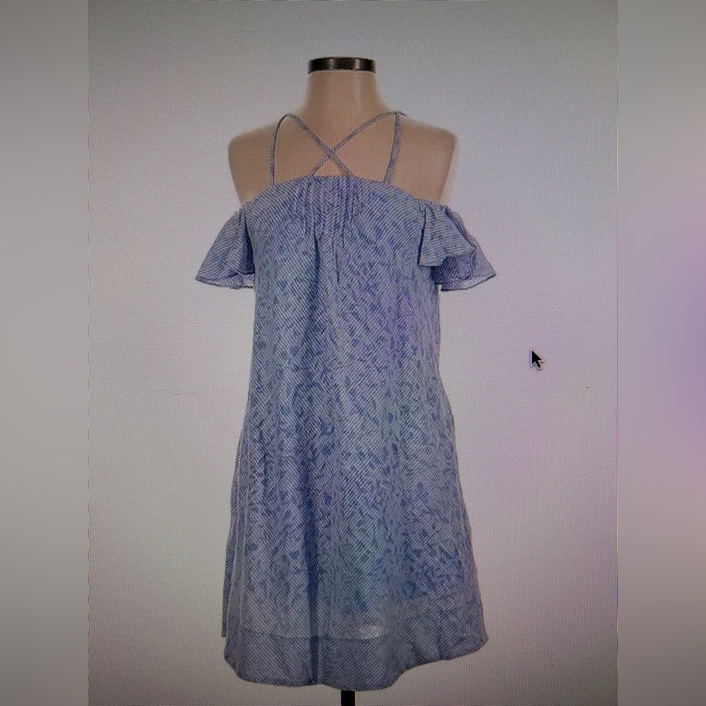 HD in Paris blue strappy dress size L